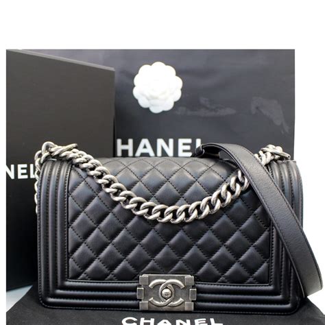 chanel boy bag mini price|Chanel small boy bag black.